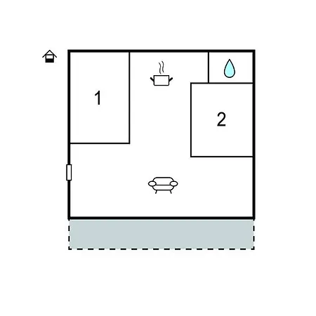 2 Bedroom Lovely In Nyaraló Privlaka